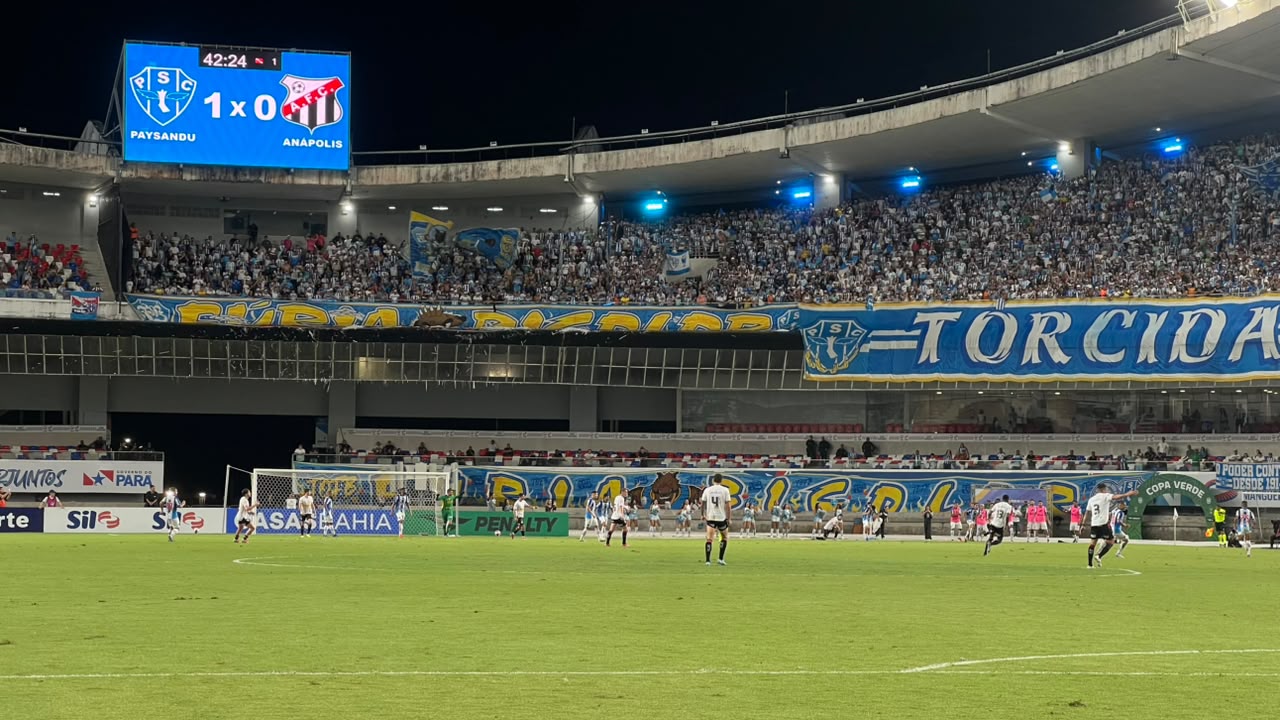 Imagem - Castro marca para o Paysandu contra o Anápolis pelo jogo de volta da final da Copa Verde